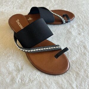 Black and Brown Women's Toscanella Sandals